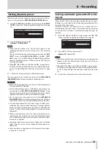 Preview for 59 page of Tascam SS-CDR250N Owner'S Manual