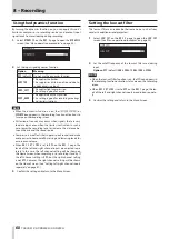 Preview for 60 page of Tascam SS-CDR250N Owner'S Manual