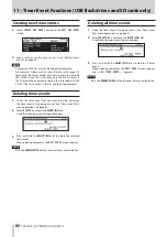 Preview for 86 page of Tascam SS-CDR250N Owner'S Manual