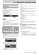 Preview for 87 page of Tascam SS-CDR250N Owner'S Manual