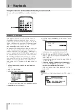 Предварительный просмотр 28 страницы Tascam SS-R05 Owner'S Manual