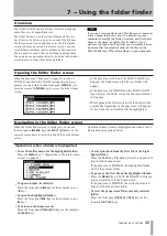 Предварительный просмотр 45 страницы Tascam SS-R05 Owner'S Manual