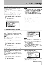 Предварительный просмотр 59 страницы Tascam SS-R05 Owner'S Manual