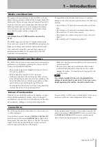 Preview for 7 page of Tascam SS-R1 Owner'S Manual