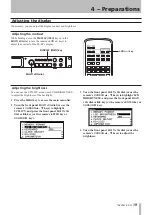 Предварительный просмотр 19 страницы Tascam SS-R1 Owner'S Manual