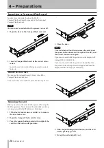 Предварительный просмотр 20 страницы Tascam SS-R1 Owner'S Manual