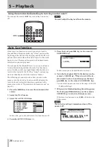 Предварительный просмотр 28 страницы Tascam SS-R1 Owner'S Manual