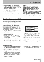 Предварительный просмотр 33 страницы Tascam SS-R1 Owner'S Manual