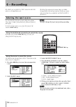 Предварительный просмотр 34 страницы Tascam SS-R1 Owner'S Manual