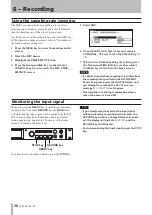 Предварительный просмотр 36 страницы Tascam SS-R1 Owner'S Manual