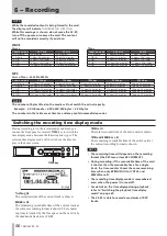 Предварительный просмотр 38 страницы Tascam SS-R1 Owner'S Manual