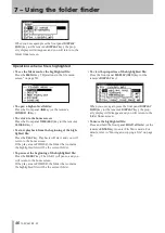 Предварительный просмотр 46 страницы Tascam SS-R1 Owner'S Manual