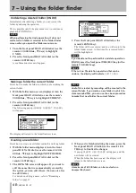 Предварительный просмотр 48 страницы Tascam SS-R1 Owner'S Manual