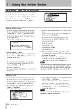 Предварительный просмотр 50 страницы Tascam SS-R1 Owner'S Manual