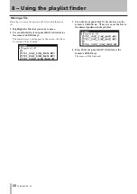 Предварительный просмотр 58 страницы Tascam SS-R1 Owner'S Manual