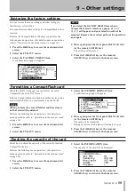 Предварительный просмотр 59 страницы Tascam SS-R1 Owner'S Manual