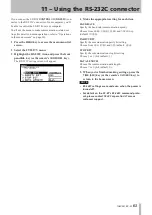 Предварительный просмотр 63 страницы Tascam SS-R1 Owner'S Manual