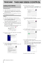 Preview for 4 page of Tascam SS250 User Manual