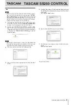 Preview for 5 page of Tascam SS250 User Manual