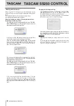 Preview for 6 page of Tascam SS250 User Manual