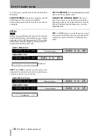 Preview for 128 page of Tascam SX-1 Reference Manual