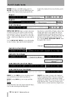 Preview for 130 page of Tascam SX-1 Reference Manual