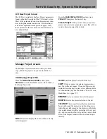 Preview for 167 page of Tascam SX-1 Reference Manual