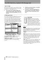 Preview for 168 page of Tascam SX-1 Reference Manual