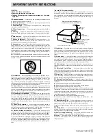 Предварительный просмотр 3 страницы Tascam T-3000 Owner'S Manual