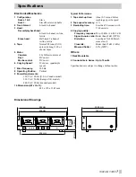 Предварительный просмотр 7 страницы Tascam T-3000 Owner'S Manual