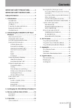 Preview for 5 page of Tascam TASCAM TA-1VP Owner'S Manual