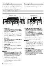 Предварительный просмотр 6 страницы Tascam Trackpack US-4X4TP Owner'S Manual