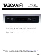 Preview for 1 page of Tascam TU-690 Specifications