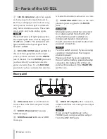 Предварительный просмотр 8 страницы Tascam US-122L Owner'S Manual