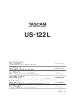 Предварительный просмотр 28 страницы Tascam US-122L Owner'S Manual