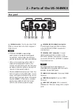 Предварительный просмотр 11 страницы Tascam US-144MKII Owner'S Manual