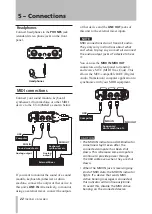 Предварительный просмотр 22 страницы Tascam US-144MKII Owner'S Manual