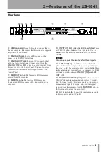 Предварительный просмотр 9 страницы Tascam US-1641 Owner'S Manual