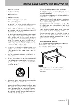 Предварительный просмотр 3 страницы Tascam US-1800 Owner'S Manual