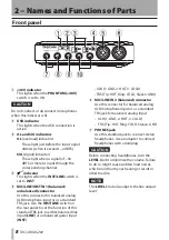 Предварительный просмотр 8 страницы Tascam US-200 Owner'S Manual