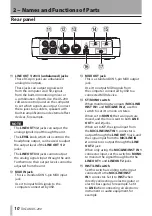 Предварительный просмотр 10 страницы Tascam US-200 Owner'S Manual