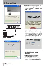 Предварительный просмотр 14 страницы Tascam US-200 Owner'S Manual