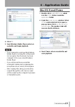 Предварительный просмотр 23 страницы Tascam US-200 Owner'S Manual