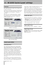 Предварительный просмотр 12 страницы Tascam US-2000 Owner'S Manual