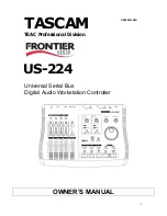 Tascam US-224 Owner'S Manual предпросмотр