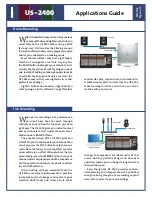 Предварительный просмотр 2 страницы Tascam US-2400 Application Manual