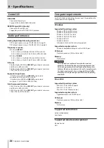 Предварительный просмотр 30 страницы Tascam US-366 Owner'S Manual