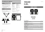 Tascam VL-M3 Owner'S Manual предпросмотр