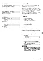 Preview for 5 page of Tascam VL-S3 Owner'S Manual