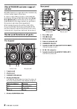 Preview for 8 page of Tascam VL-S3BT Owner'S Manual